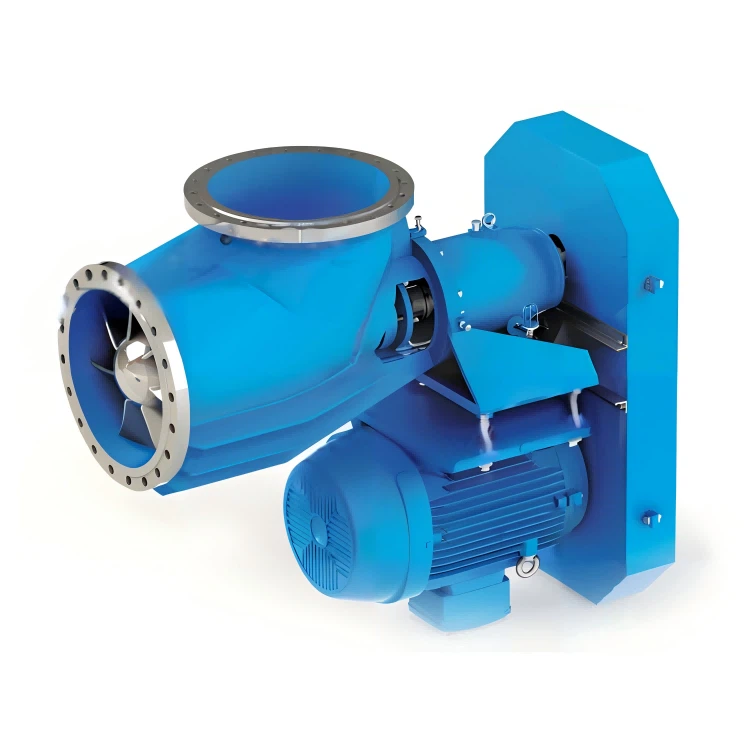 Suspendēt aksiāli plūsmas sūkni